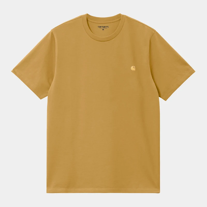 Carhartt WIP Herren Chase Kurzarm-T-Shirt – Sunray