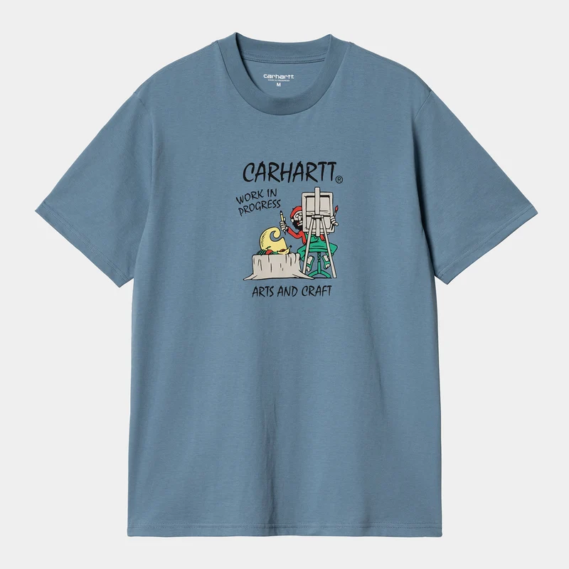 Carhartt WIP Herren Art Supply T-Shirt – Sorrent
