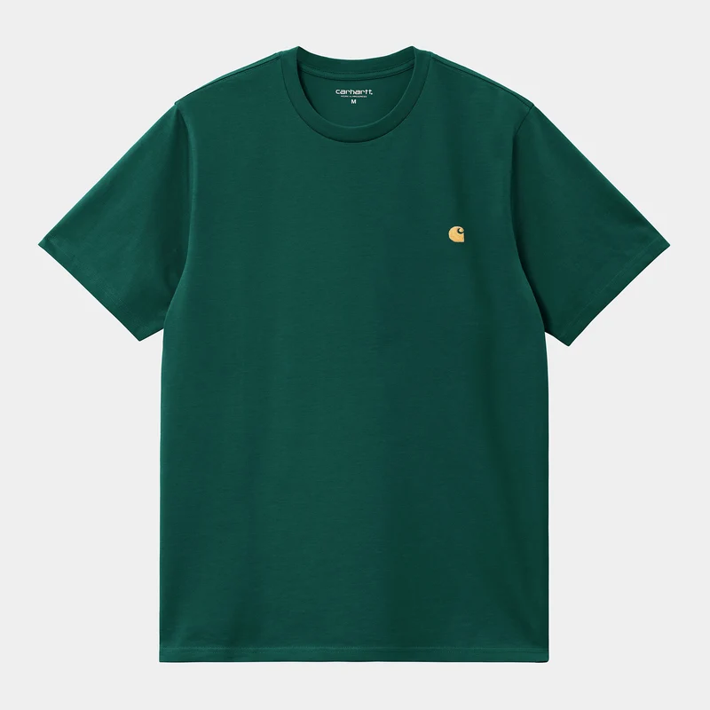 Carhartt WIP Herren Chase Kurzarm-T-Shirt – Chervil