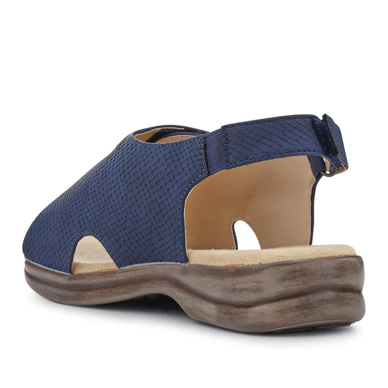 Extra-Wide-Fit Slingback Sandals - CADHA / 327 198 - Navy