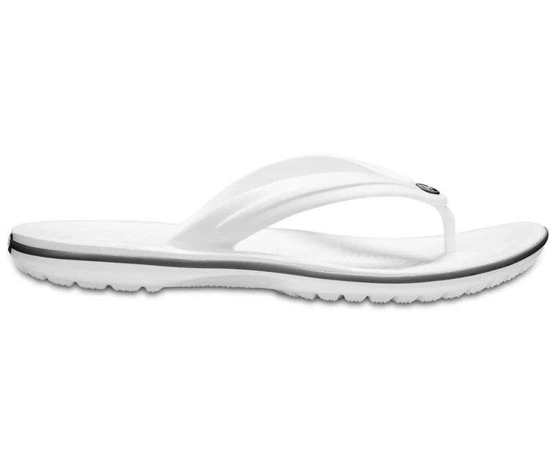 Crocs Unisex Crocband Flip Flop – Weiß
