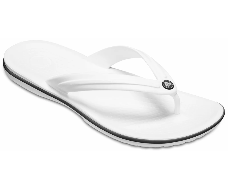 Crocs Unisex Crocband Flip Flop – Weiß