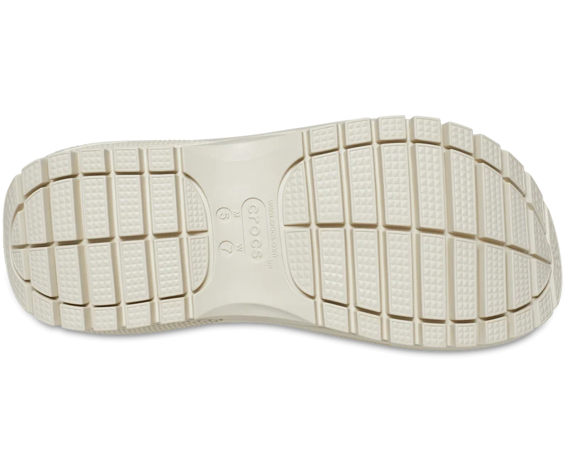 Crocs Unisex Mega Crush Sandale – Knochen