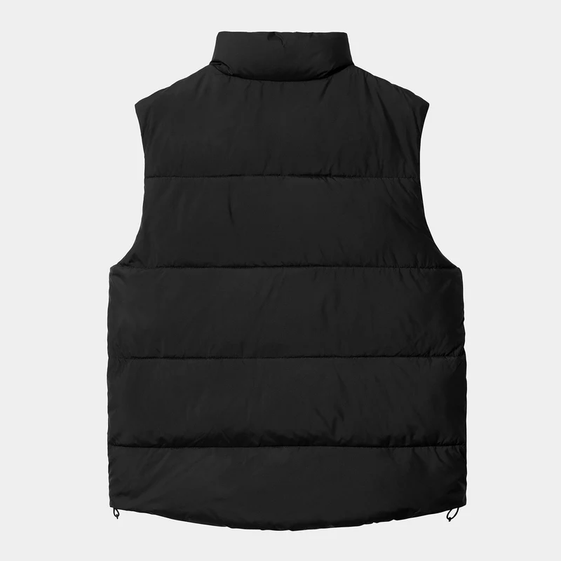 Carhartt WIP Herren Springfield Weste – Schwarz / Blacksmith