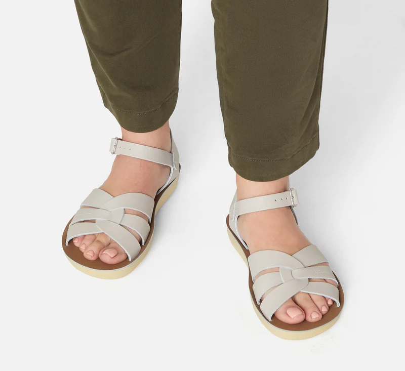 Salt Water Sandals Damen-Schwimmsandale – Stein