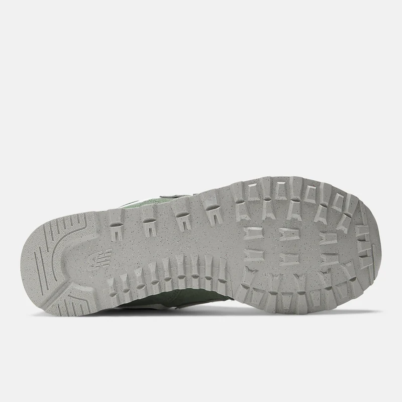 New Balance Herren 574 Fashion Trainer – Grün / Weiß