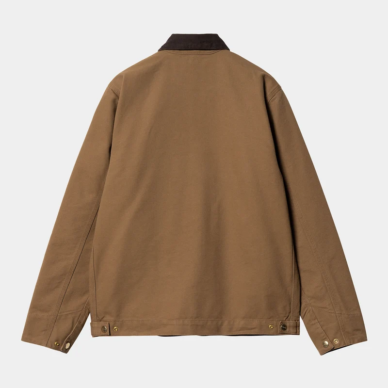 Carhartt WIP Herren-Detroit-Jacke – Hamilton-Braun/Tabak