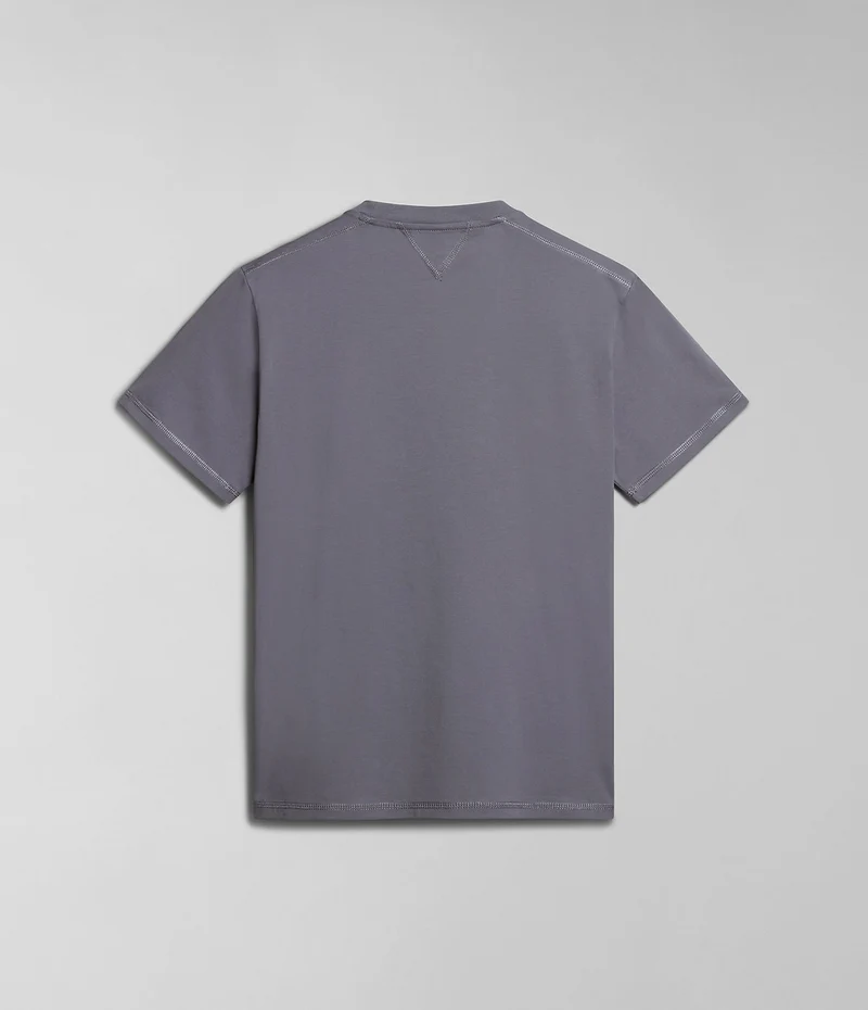 Napapijri Kreis Herren-T-Shirt – Graue Eule