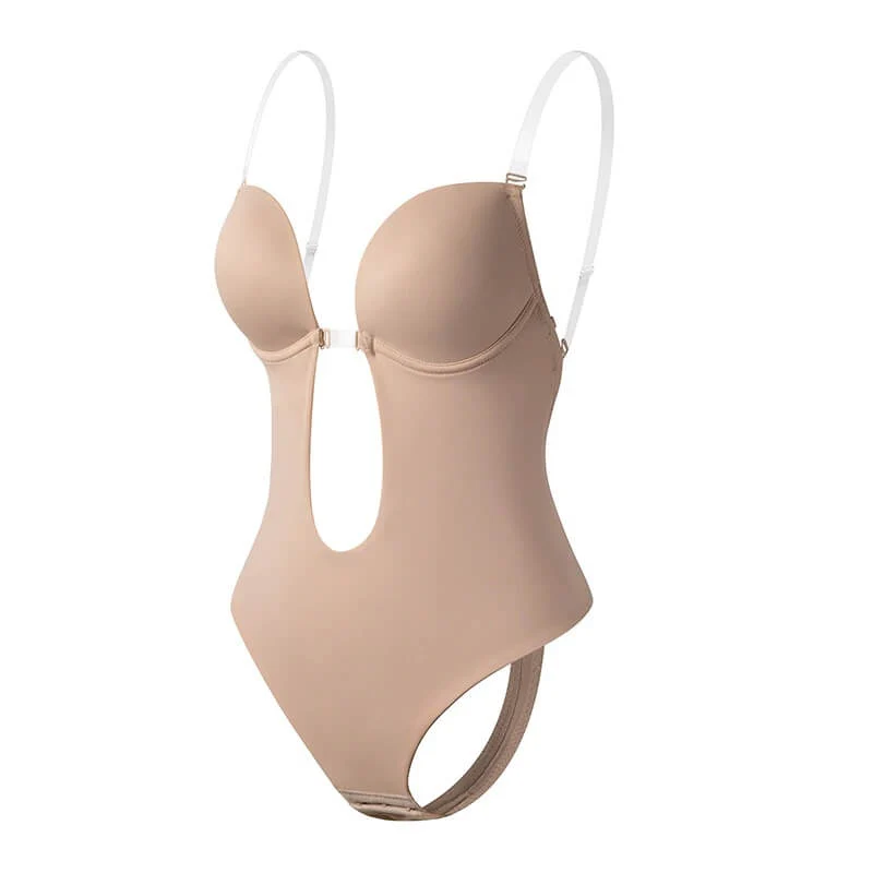 Body shaper con schiena scoperta | Body da donna con coppe