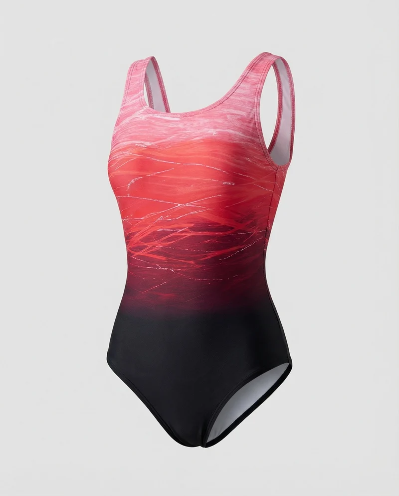 Costume intero sportivo | Costume da bagno da donna in materiale ad asciugatura rapida