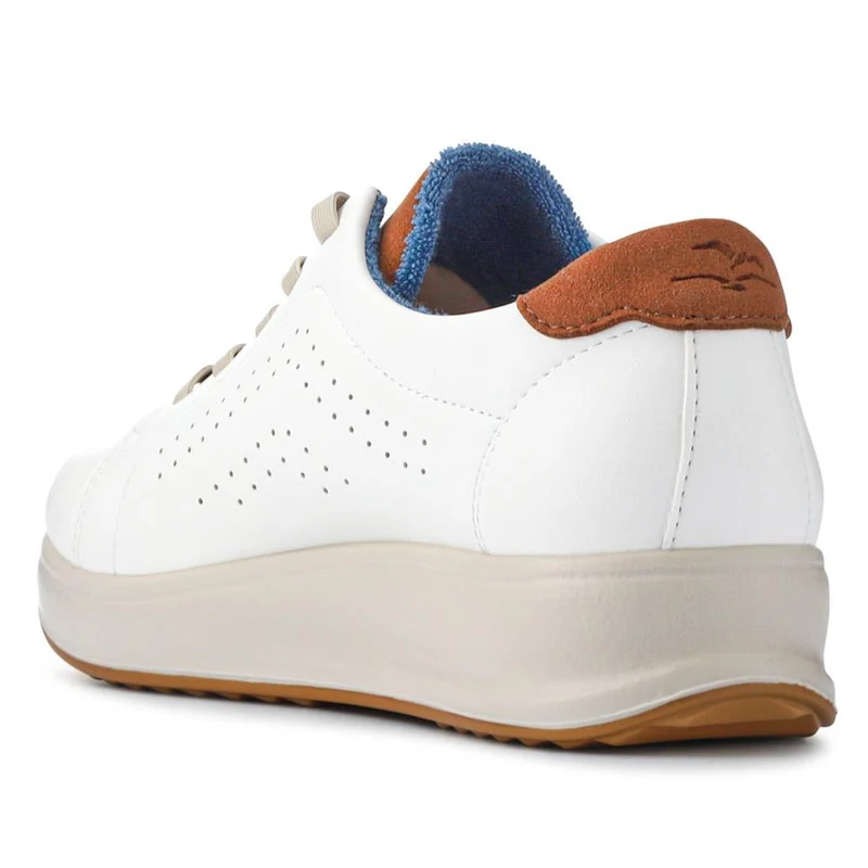 Fly Flot Anatomic Breathable Lace Up Trainers - FLY41500 / 326 670 - White