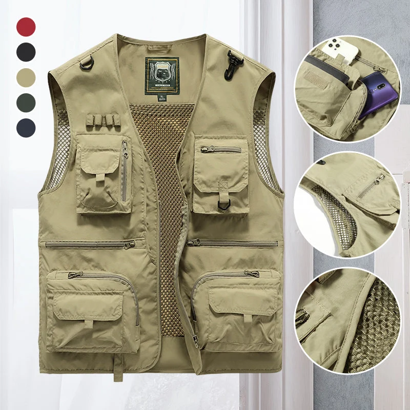 Gilet outdoor unisex | Gilet estivo con tasche