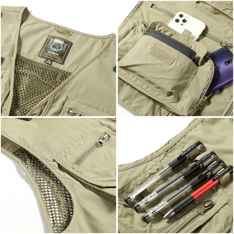 Gilet outdoor unisex | Gilet estivo con tasche