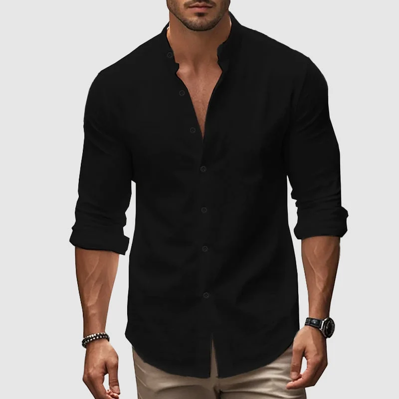 Camicia di lino ariosa | Camicie da uomo per giornate calde