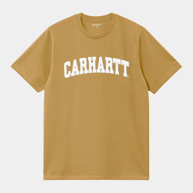 Carhartt WIP Herren-Universitäts-T-Shirt – Bourbon