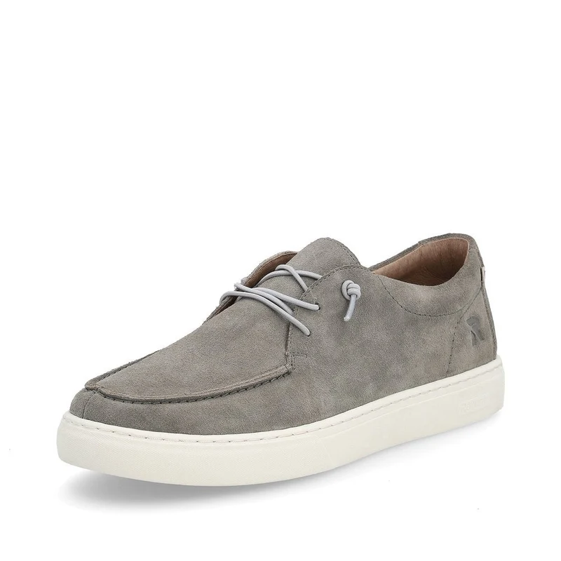 Rieker Herren Evolution Slip-On-Wildleder-Pantoletten – Grau