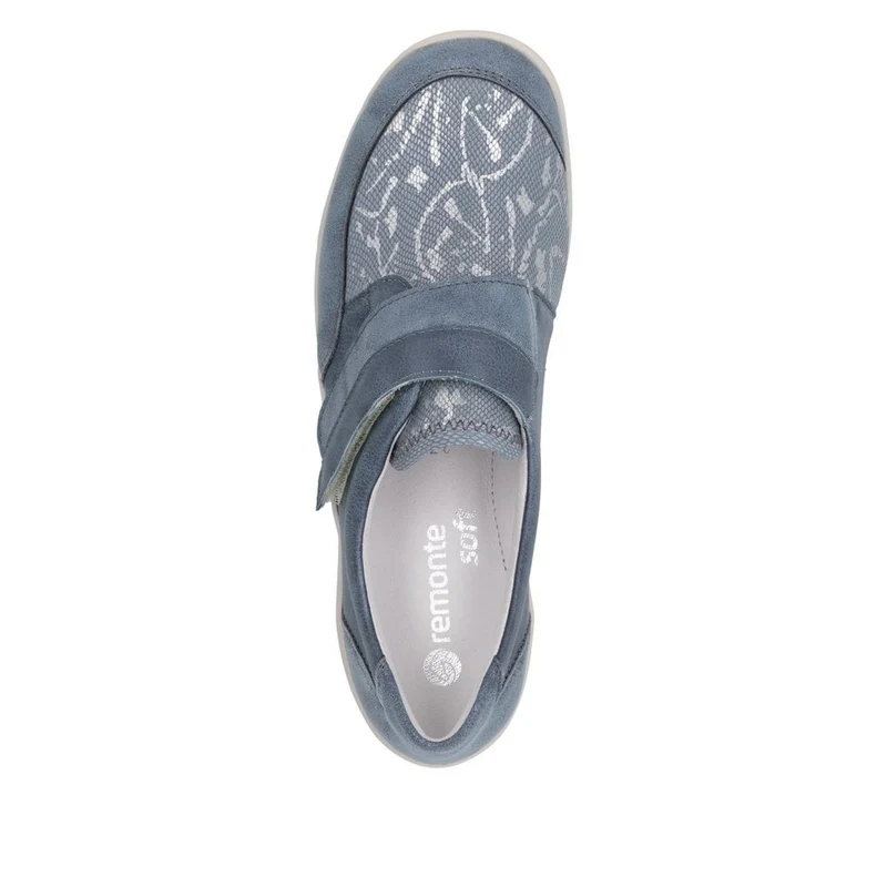 Remonte Modische Slip-On-Sneaker für Damen – Blau
