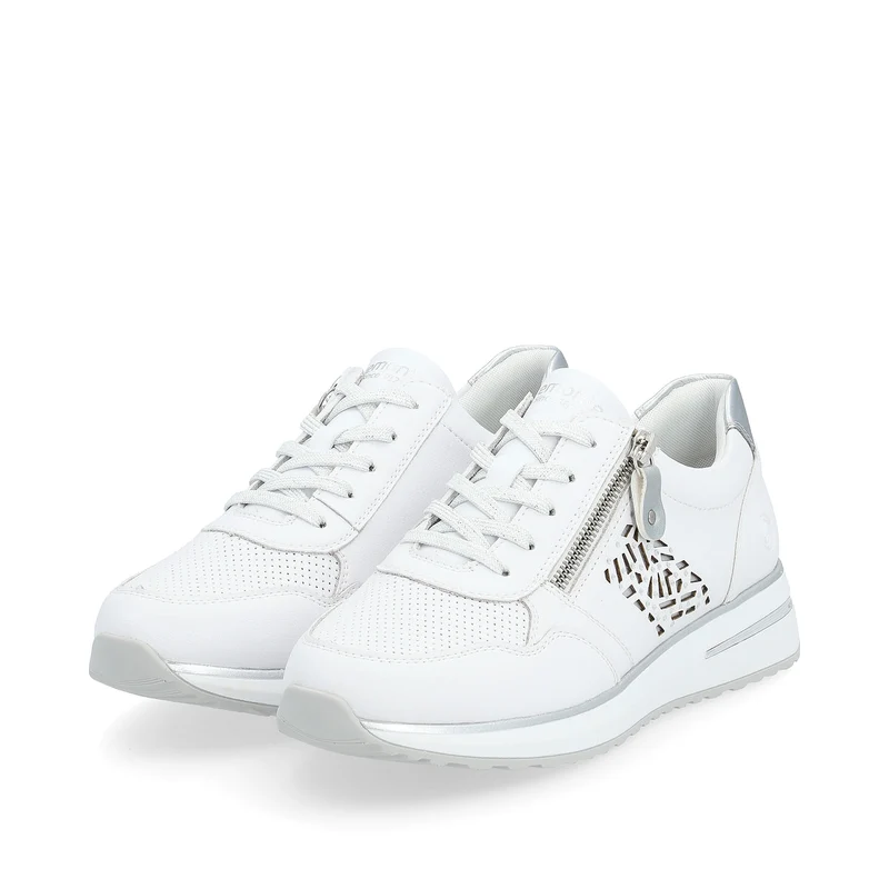 Remonte Modische Damen-Sneaker – Weiß