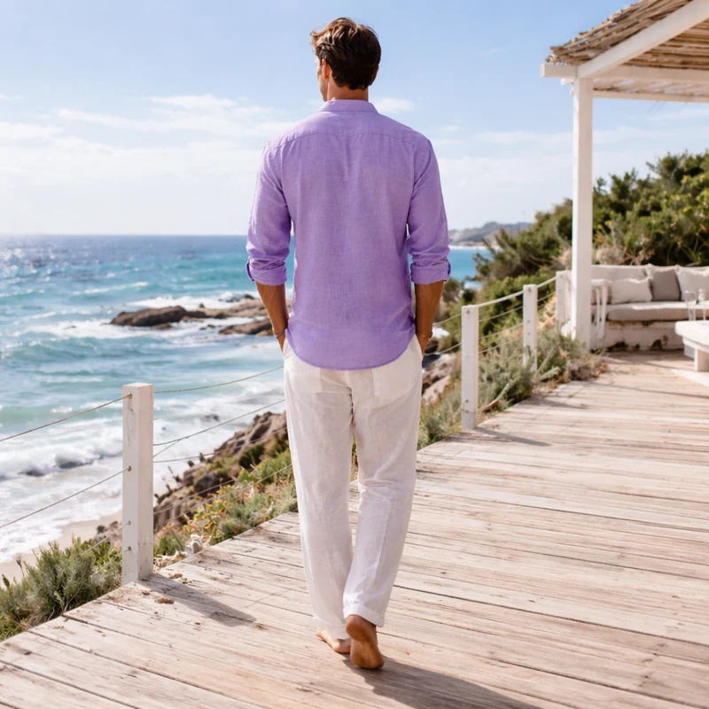 Camicia Otto in cotone | Camicia da uomo per occasioni formali e casual