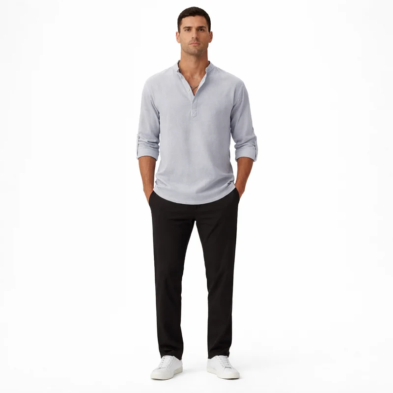 Camicia Otto in cotone | Camicia da uomo per occasioni formali e casual