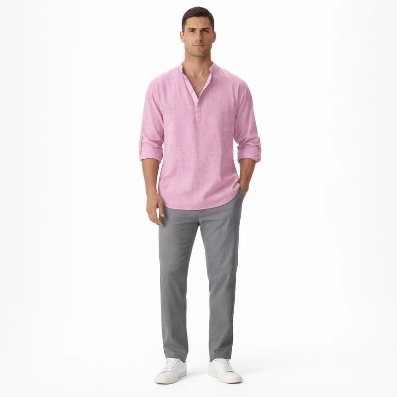 Camicia Otto in cotone | Camicia da uomo per occasioni formali e casual