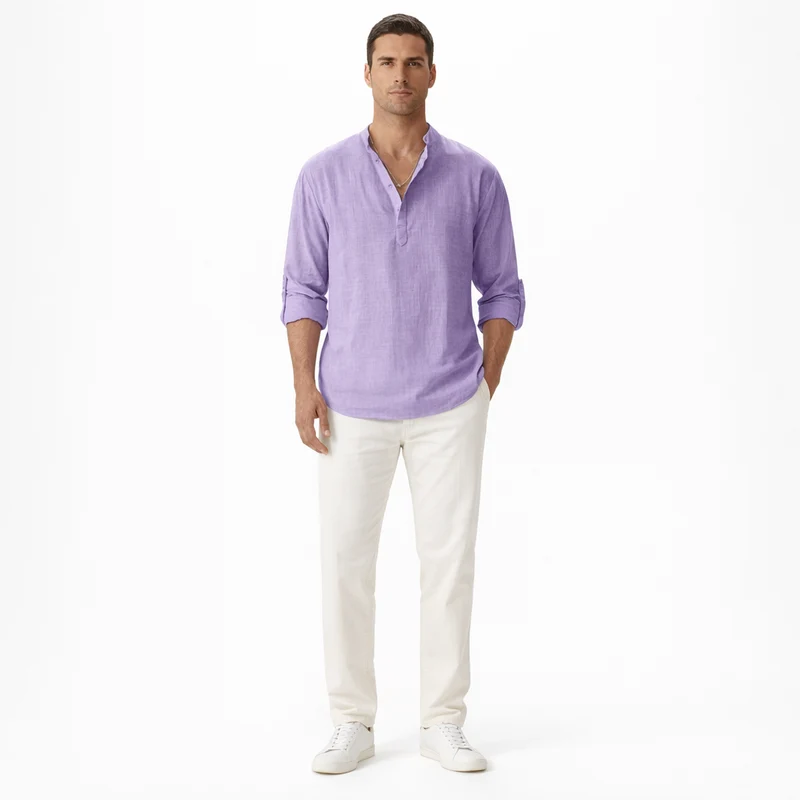 Camicia Otto in cotone | Camicia da uomo per occasioni formali e casual