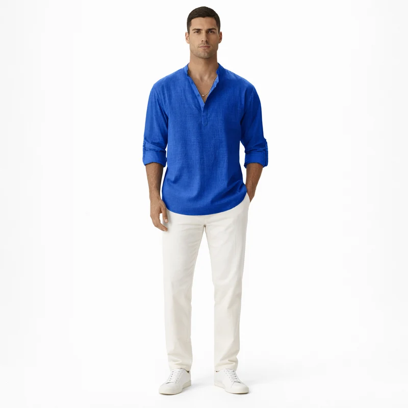 Camicia Otto in cotone | Camicia da uomo per occasioni formali e casual