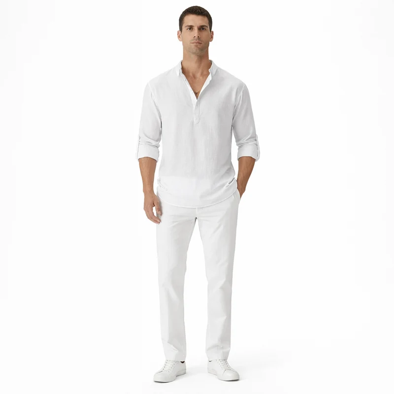 Camicia Otto in cotone | Camicia da uomo per occasioni formali e casual