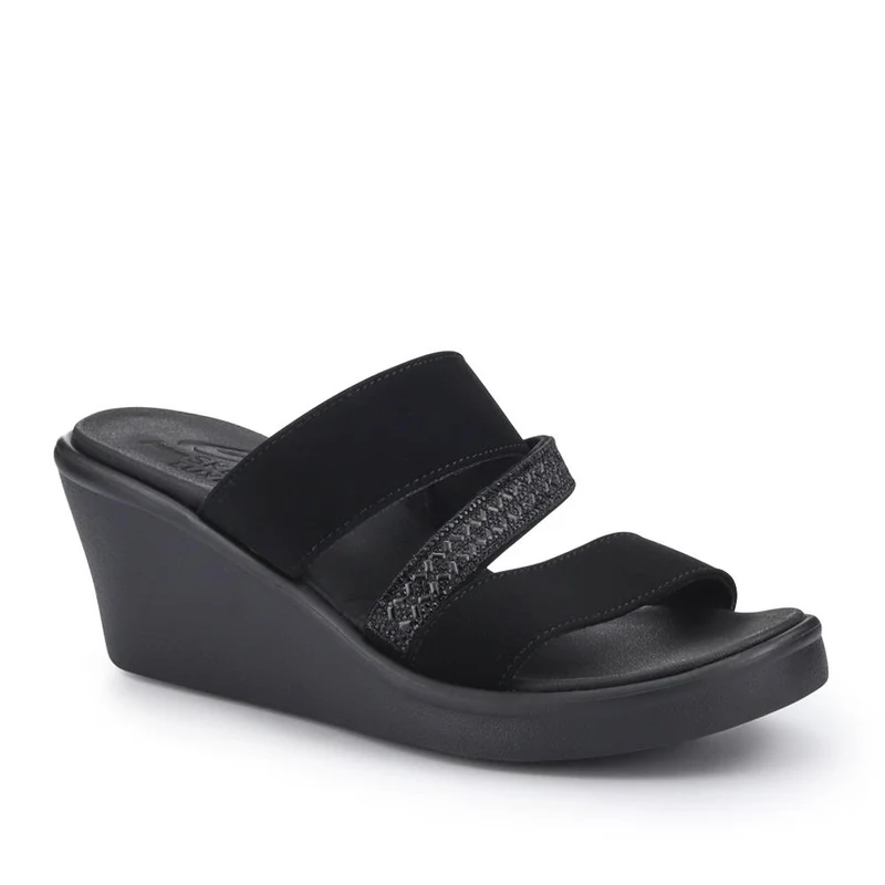 Rumble On Wedge-Heeled Mules - SKE41070 / 327 372