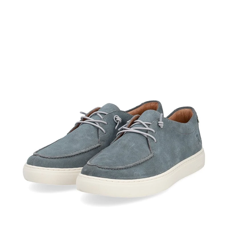 Rieker Herren Evolution Slip-On-Wildleder-Pantoletten – Blau