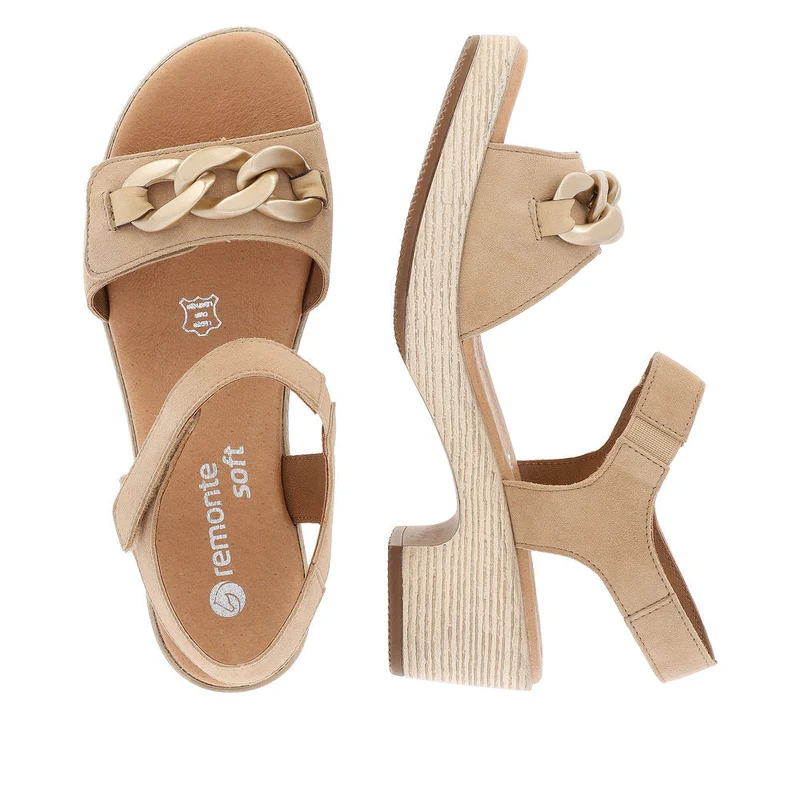 Remonte Damenmode-Sandale – Beige