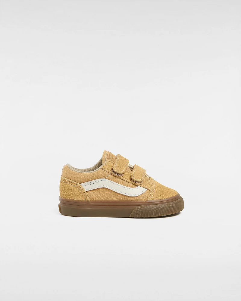 VANS Old Skool V-Turnschuhe für Kleinkinder – Antelope Brown