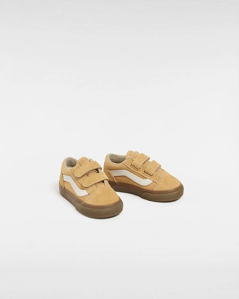 VANS Old Skool V-Turnschuhe für Kleinkinder – Antelope Brown
