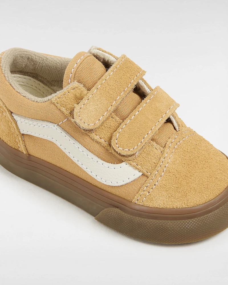 VANS Old Skool V-Turnschuhe für Kleinkinder – Antelope Brown