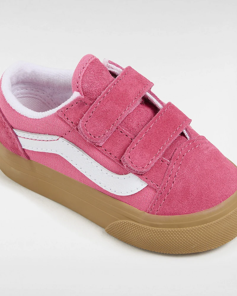 VANS Old Skool V-Turnschuhe für Kleinkinder – Rosa