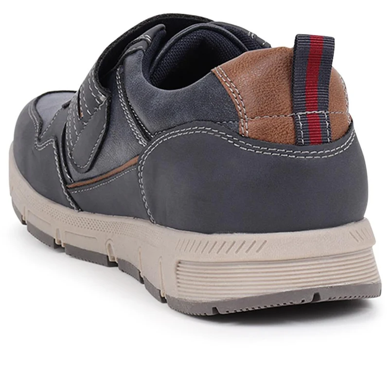 Wide Fit Adjustable Fasten Trainers - WBINS40033 / 325 790 - Navy