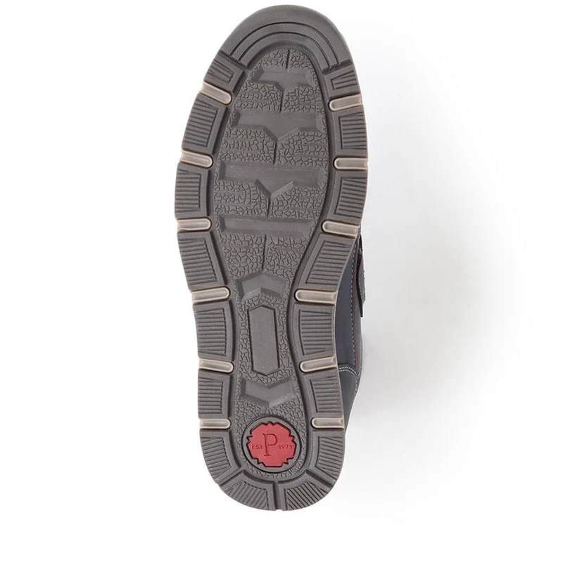 Wide Fit Adjustable Fasten Trainers - WBINS40033 / 325 790 - Navy