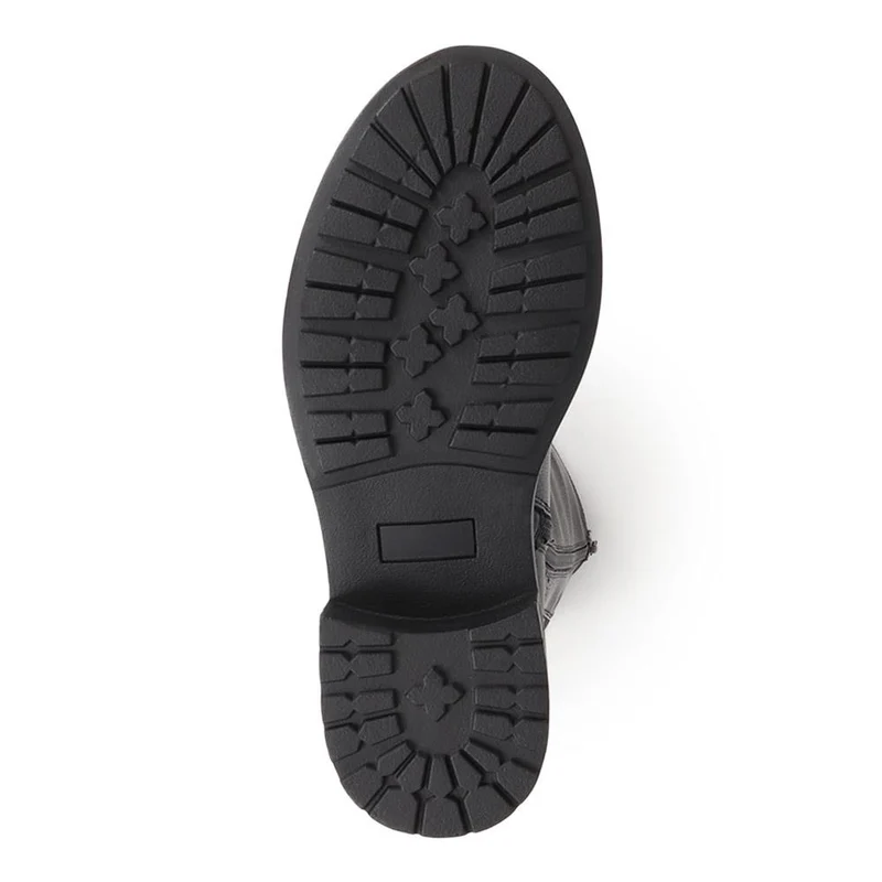 Wide Calf-Fitting Long Boots - PINYI40025 / 326 275 - Black