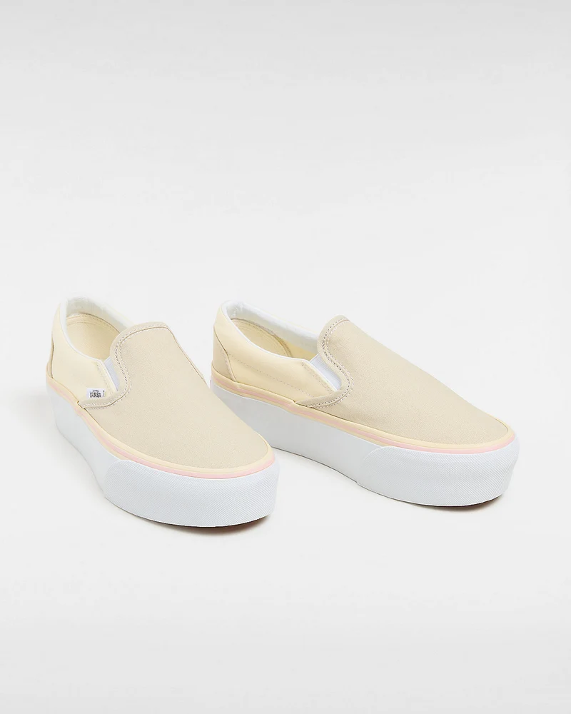 VANS Unisex Classic Slip-On Stackform Color Block Trainer – Mehrfarbig