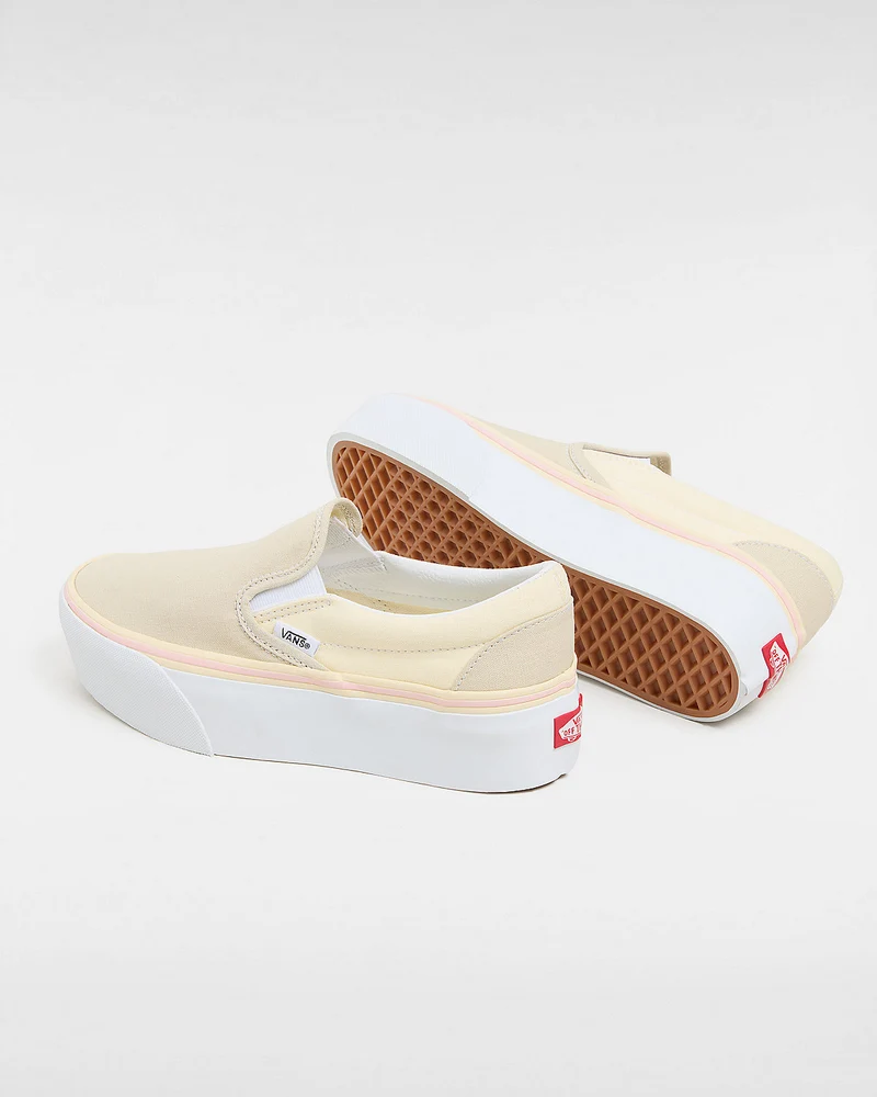 VANS Unisex Classic Slip-On Stackform Color Block Trainer – Mehrfarbig