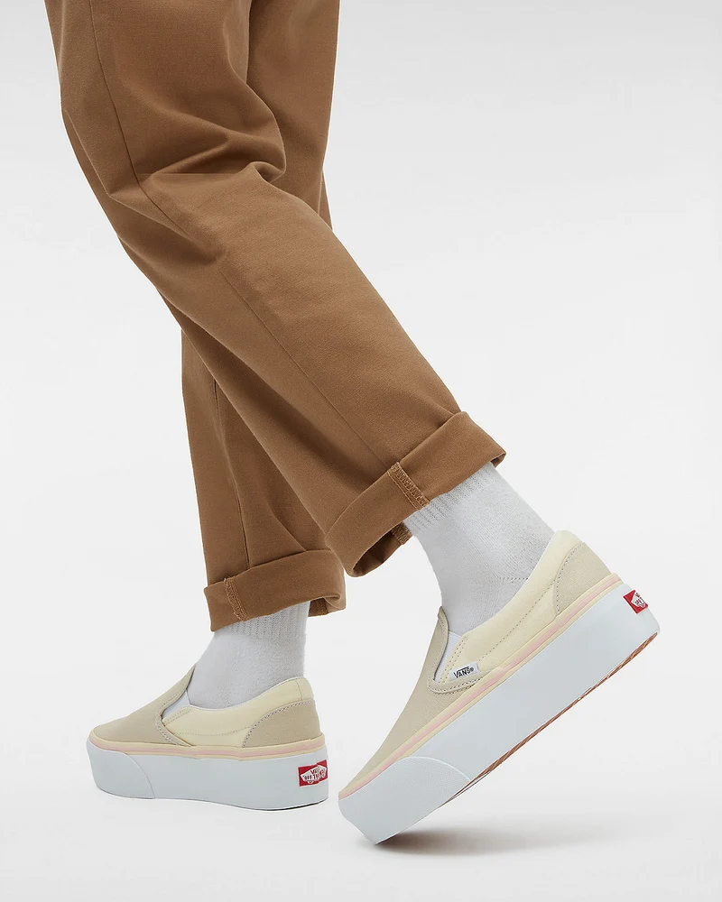 VANS Unisex Classic Slip-On Stackform Color Block Trainer – Mehrfarbig