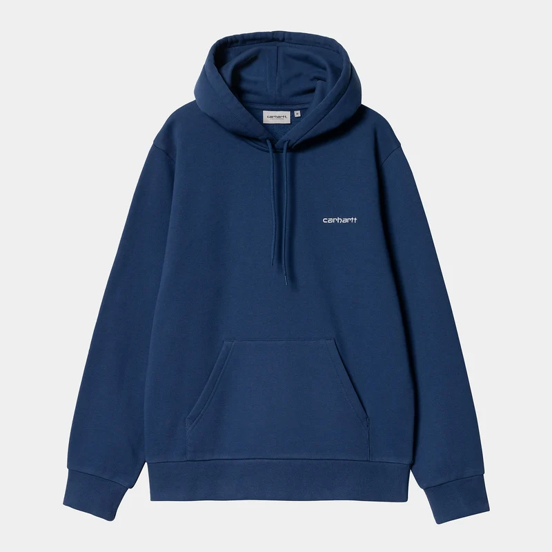 Carhartt WIP Herren-Kapuzenpullover mit Schriftzug-Stickerei – Elder