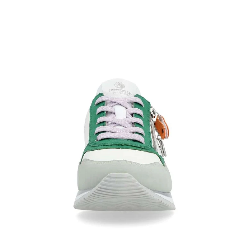 Remonte Modische Damen-Ledersneaker – Weiß