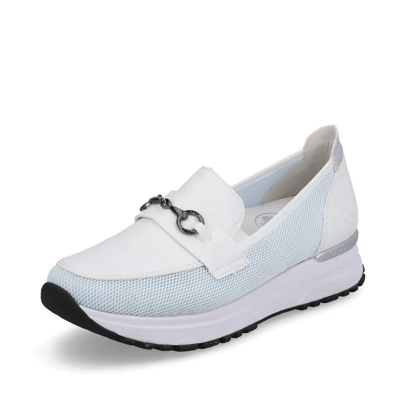 Rieker Modischer Loafer für Damen – Hellblau