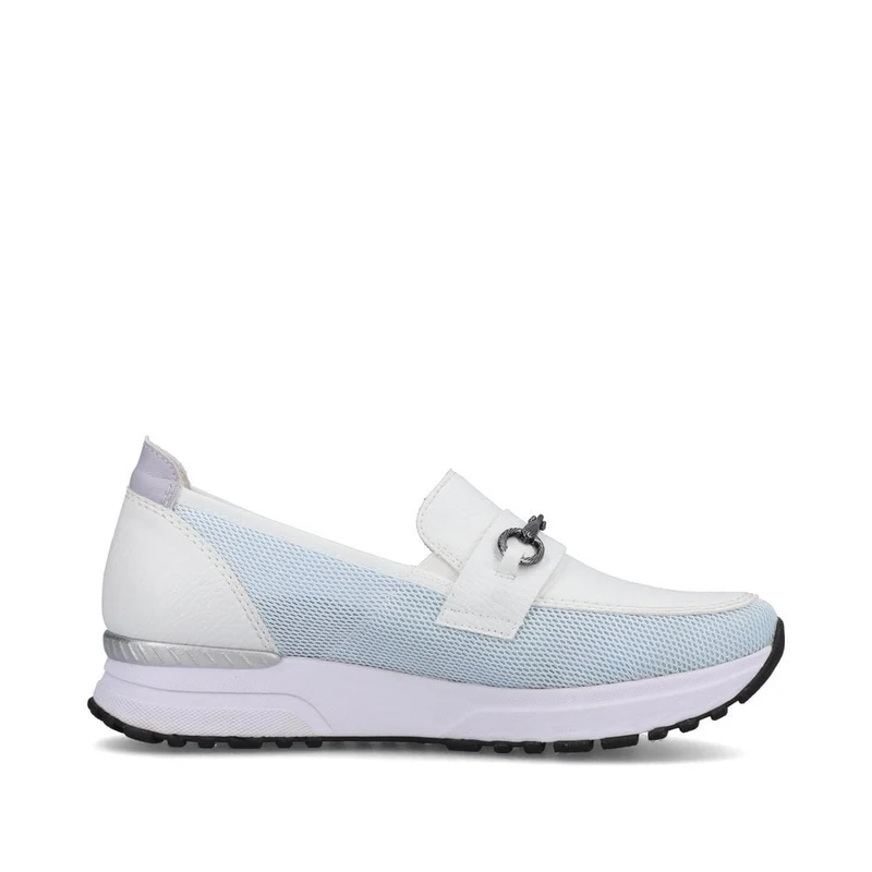 Rieker Modischer Loafer für Damen – Hellblau