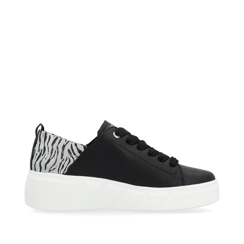Rieker Womens Evolution Fashion Trainer - Schwarz