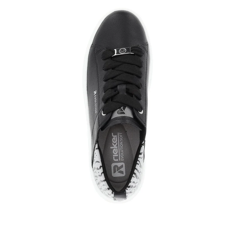 Rieker Womens Evolution Fashion Trainer - Schwarz