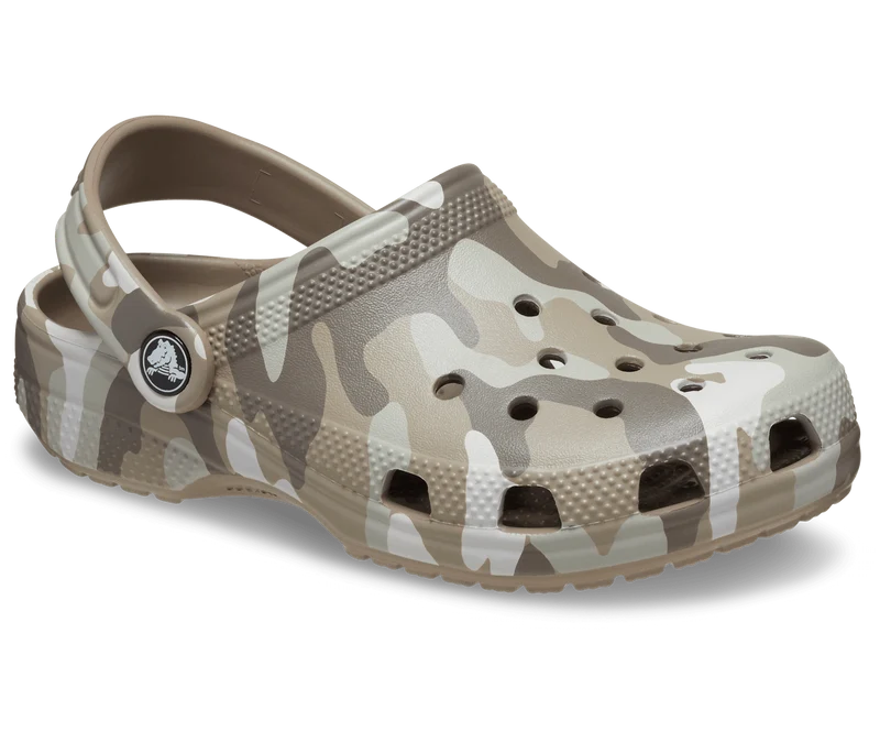 CROCS Klassischer Camo-Clog für Kinder – Pilz
