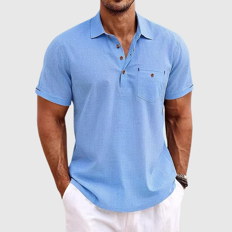 Theodore Willow | Polo in lino