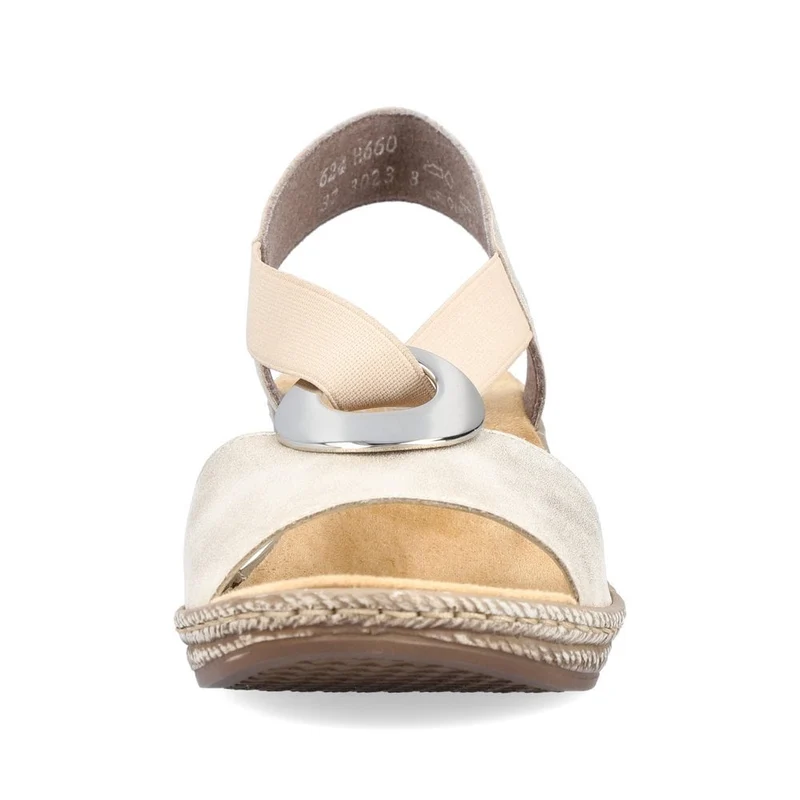 Rieker Damenmode-Sandale – Beige